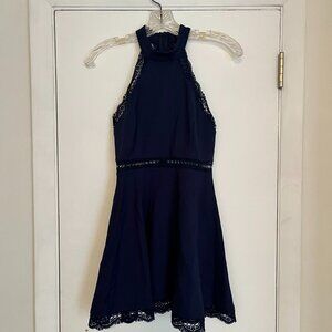 Lulus Navy Blue Short Dress